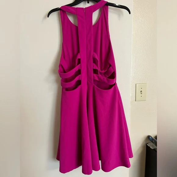 Lulu’s Hot Pink Cocktail Dress - XL - Picture 2 of 4